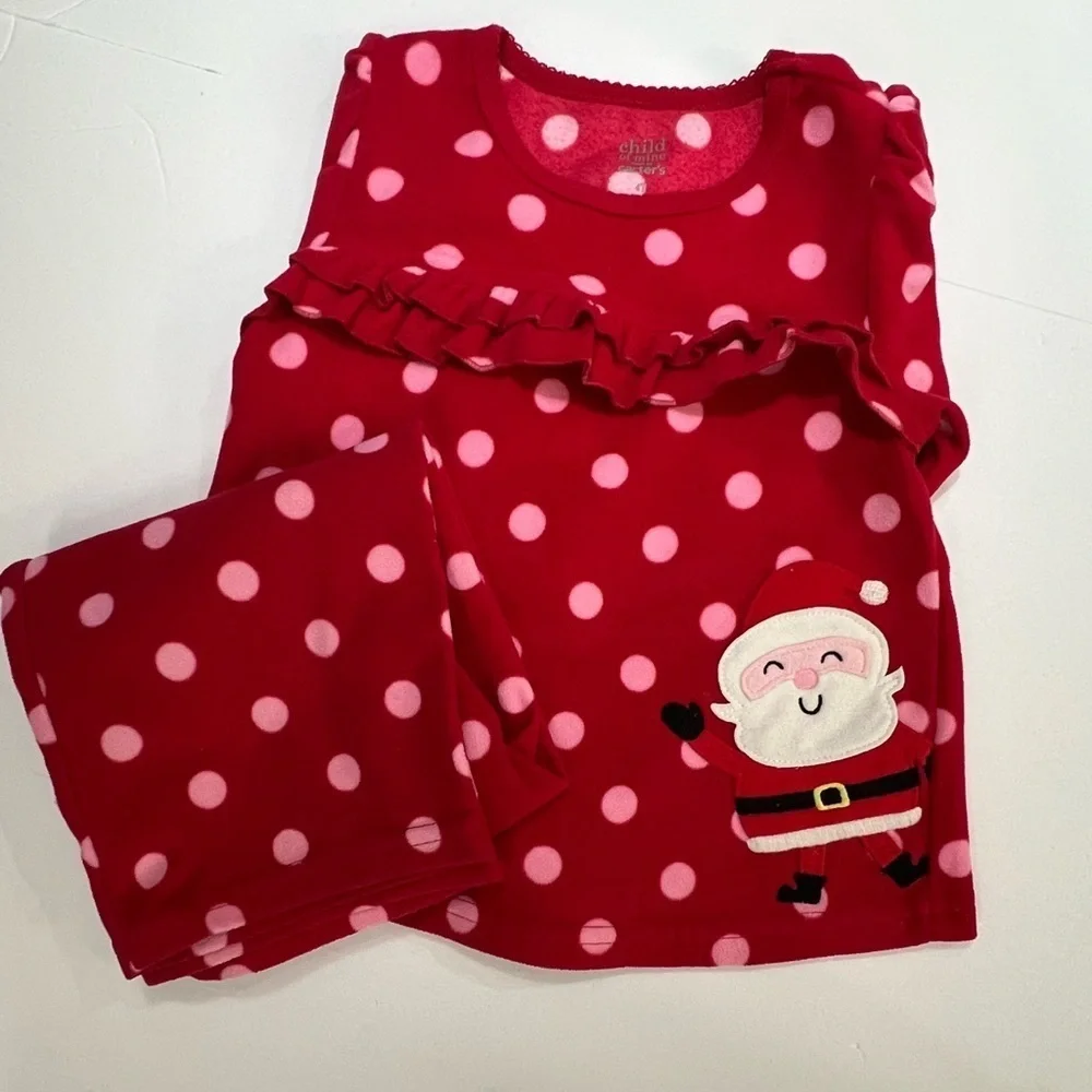 CARTER👶🏻 2 peice girl pajama  🎀 size 4T🤍